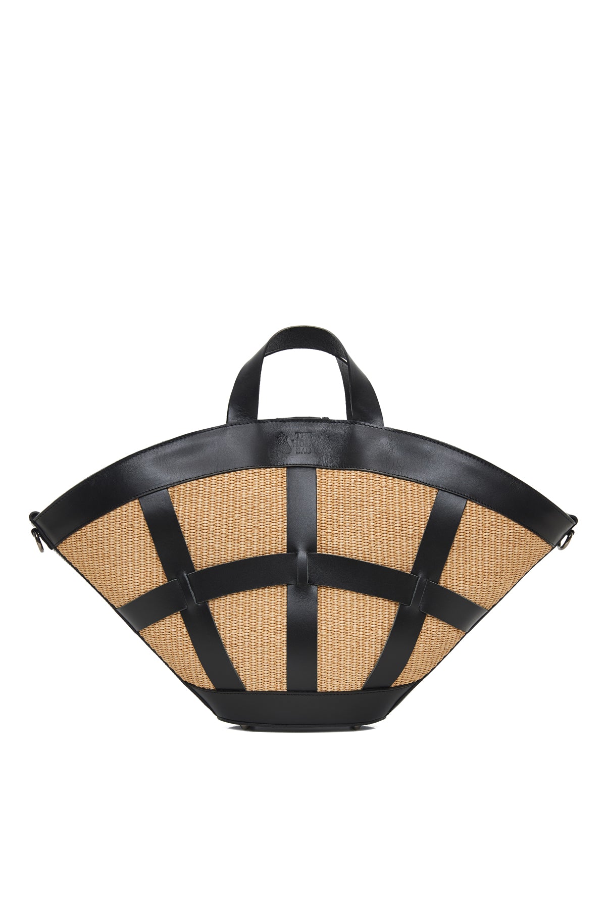 The Holy bag, shopper γυναικεια τσάντα από ψάθα και δέρμα με top handles και αποσπώμενο λουράκι ώμου. Χειροποίητη στην Ελλάδα.