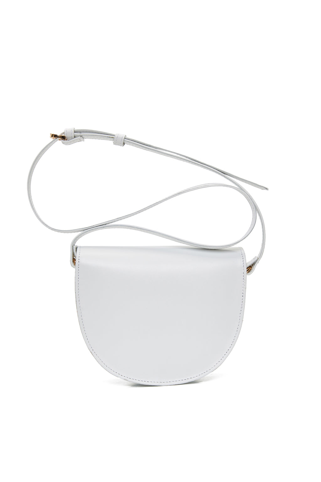 Votsalo White straw & leather bag The Holy Bag 