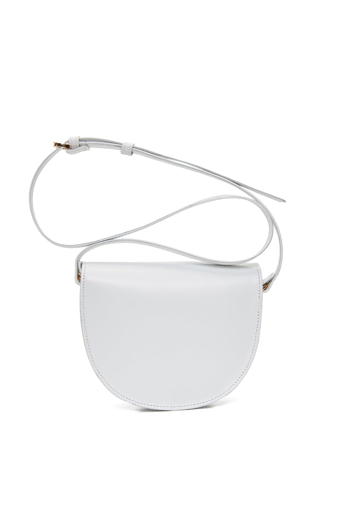 Votsalo White straw & leather bag The Holy Bag 