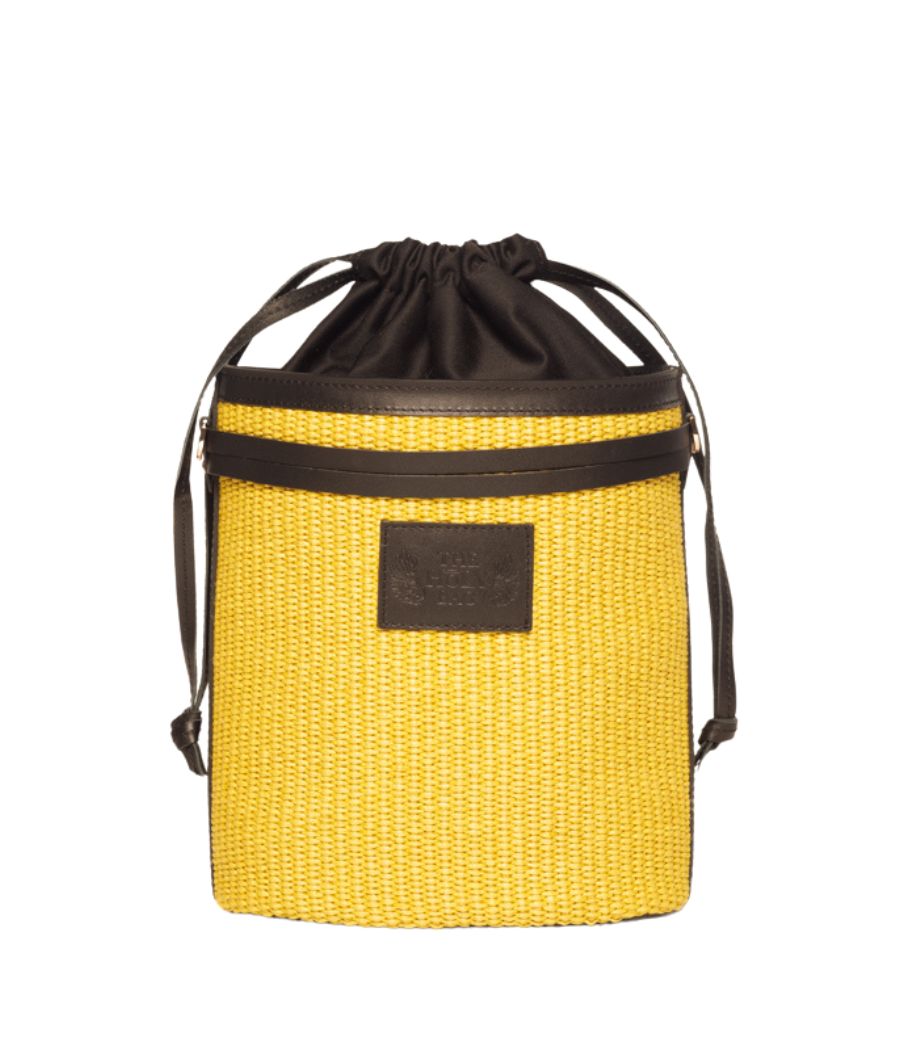 Bucket Bag with a drawstring pouch, Demetra - The Holy Bag