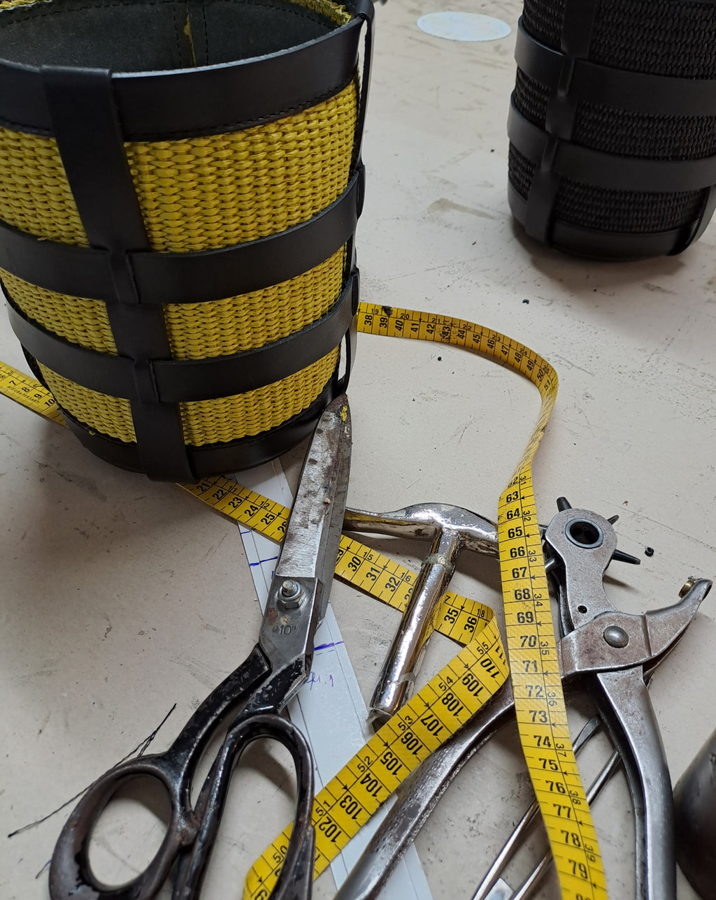 Structured bucket bag with top handle, Orion - The Holy Bag