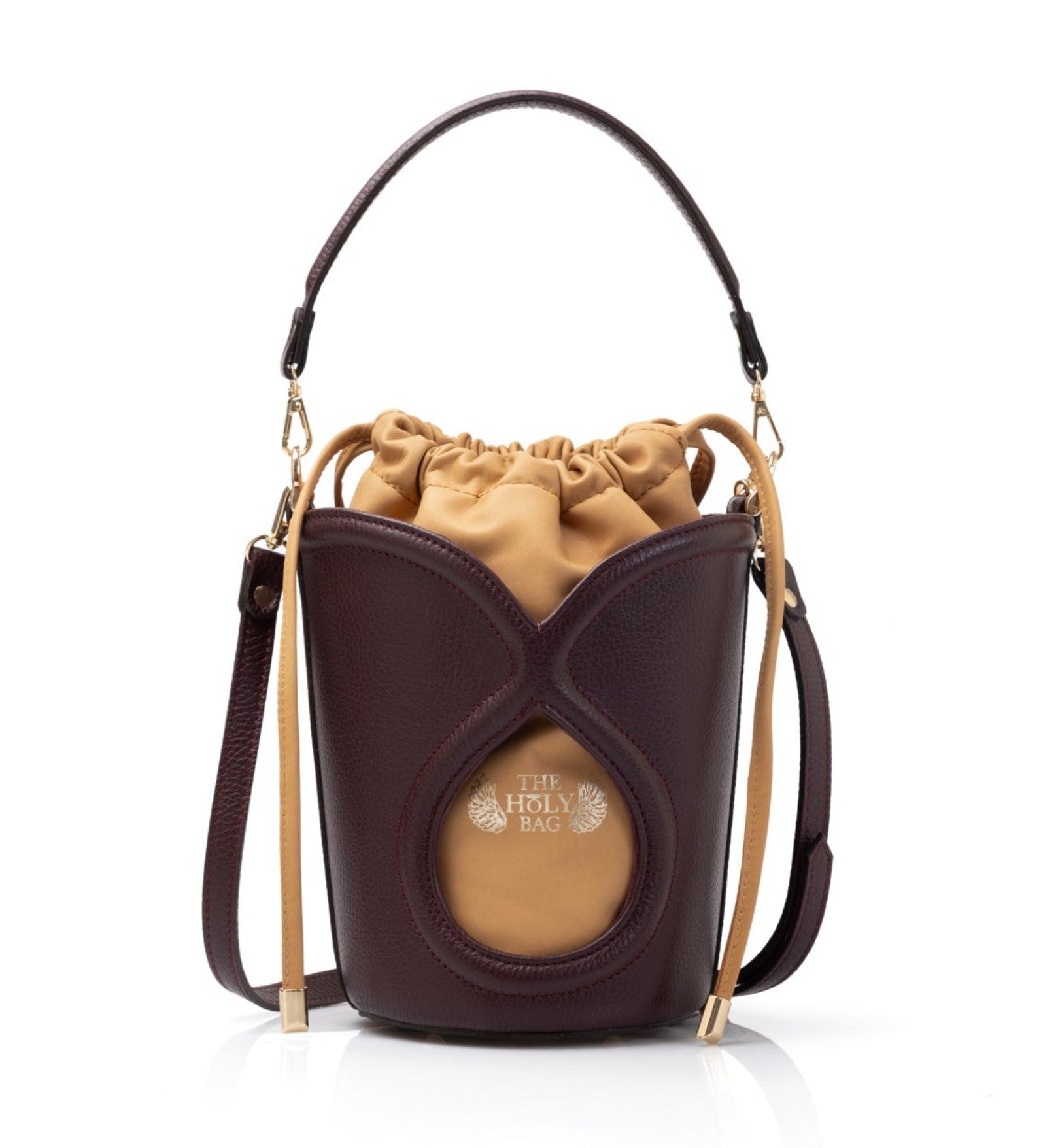 Leather bucket bag, Marilyn - The Holy Bag