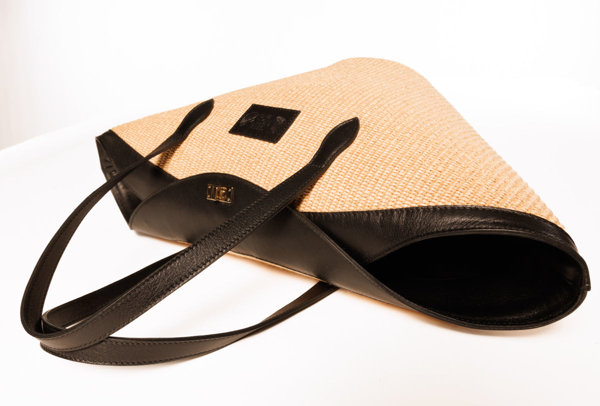 Shopper Bag with an asymmetrical flap, Hestia - The Holy Bag