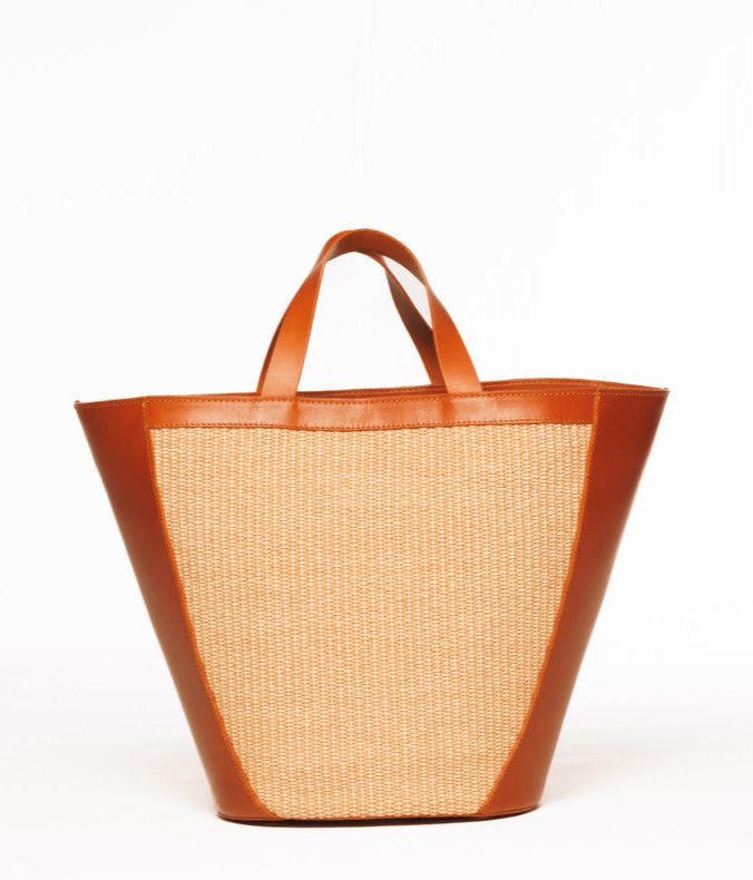Shopper bag with top handles, Rea - The Holy Bag