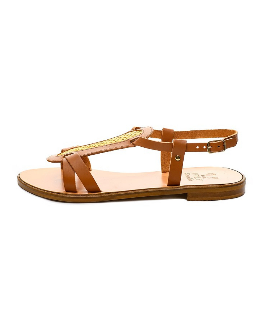 SYRINX Sandals, Tabac - The Holy Bag