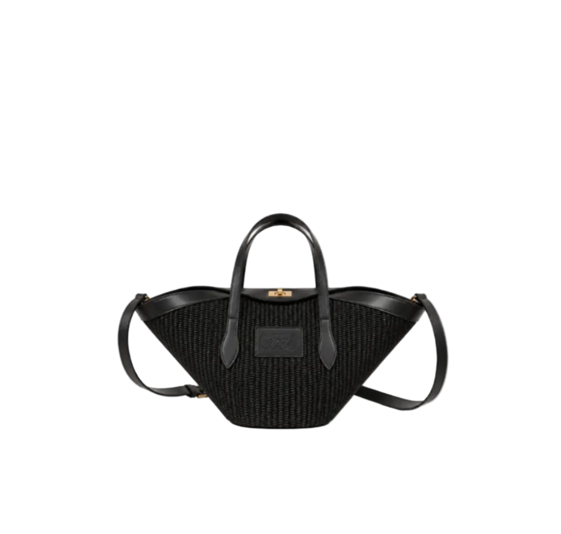 Hestia Small Shopper in asymmetrical flap