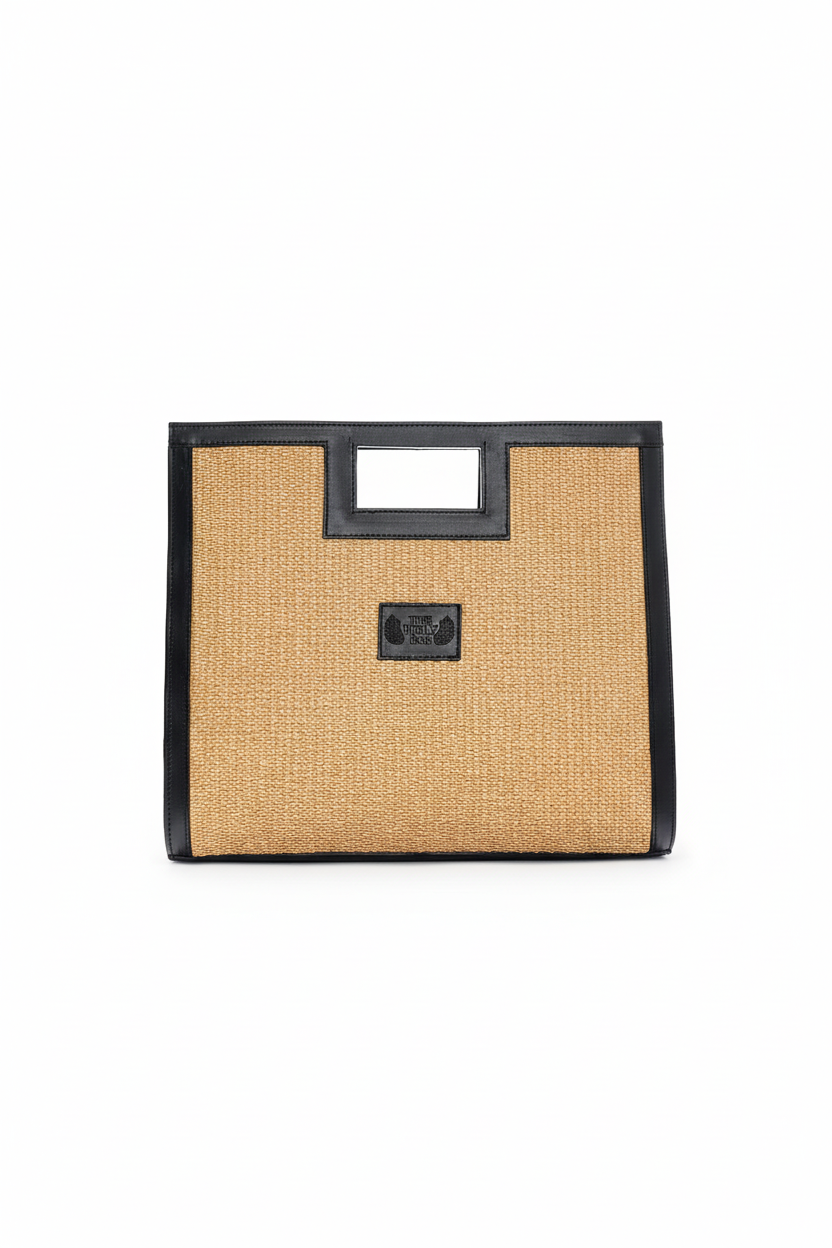 Τσάντα tote με τετράγωνες λαβές, Draco