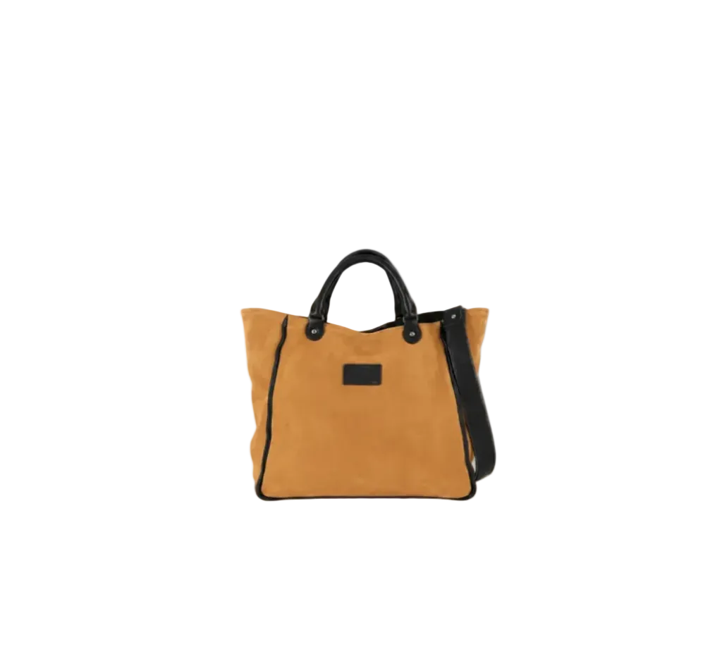 Kirke Big Tote Bag in Suede