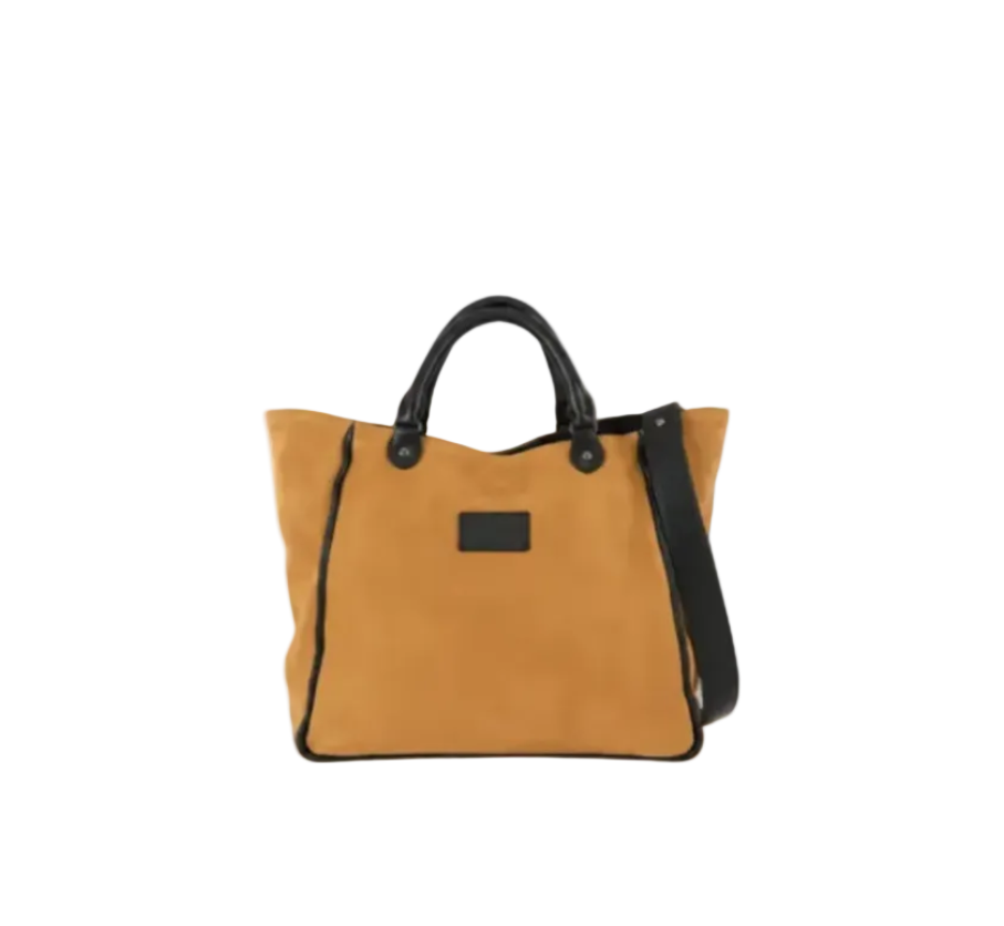 Suede leather tote bag with handles and a shoulder strap. Inner pocket and zipper closure - The Holy Bag
Γυναικεία tote τσάντα απο σουέντ δέρμα με εσωτερικές τσέπες -η μία με φερμουάρ- λαβές, λουράκι ώμου και κλείσιμο με φερμουάρ. The Holy Bag