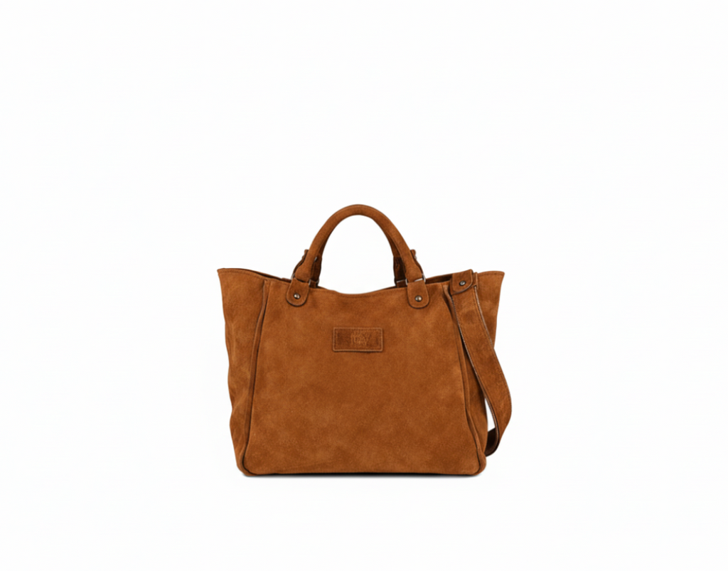 Kirke Small Tote Bag in Suede
