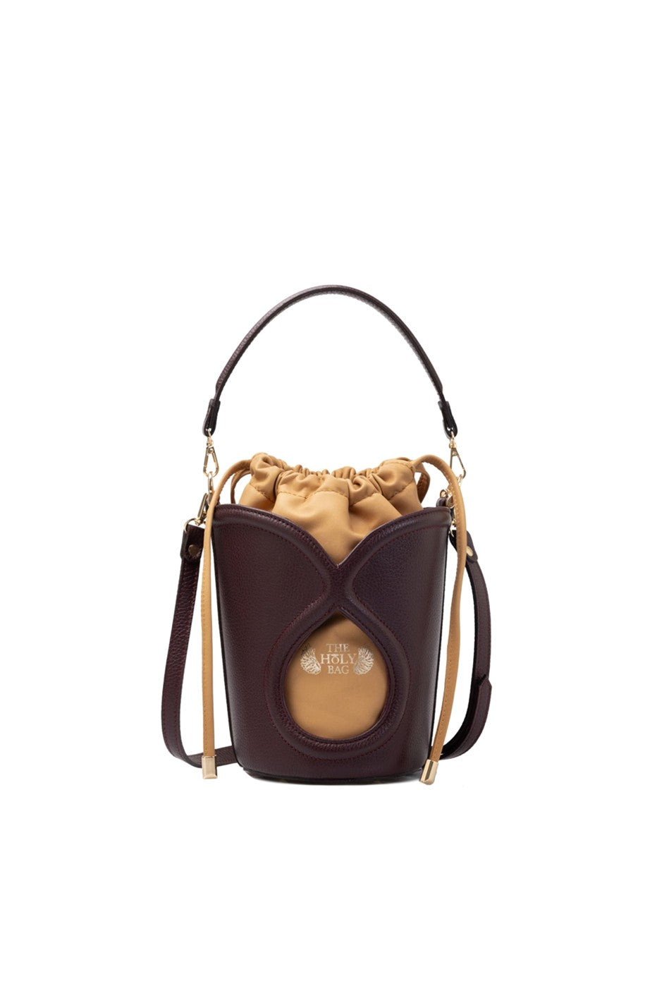 Leather bucket bag, Marilyn