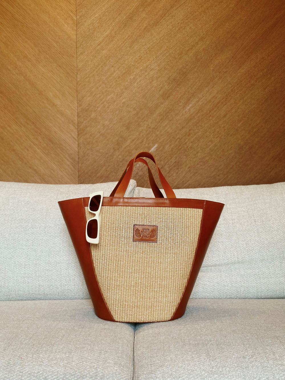 Τσάντα shopper με top handles, Rea