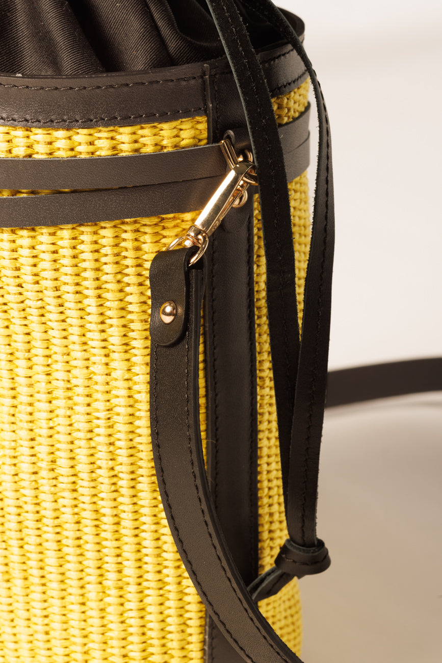 Bucket Bag with a drawstring pouch, Demetra - The Holy Bag