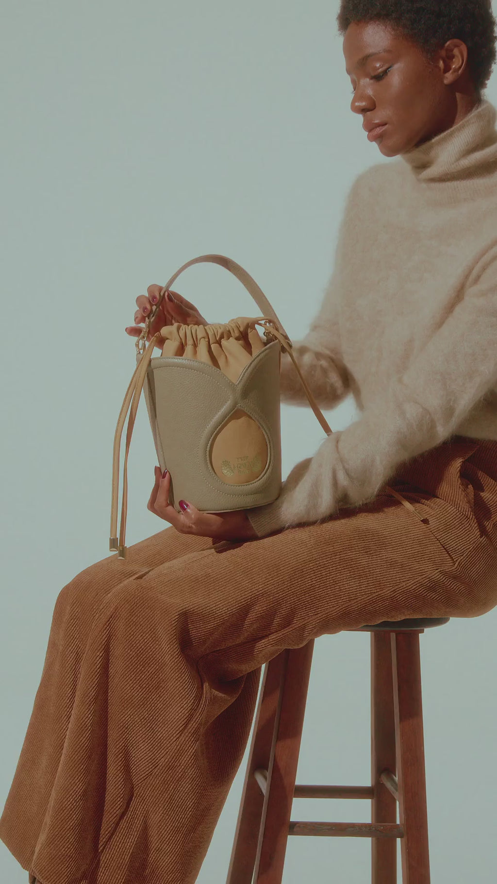 Marilyn Leather Bucket Bag