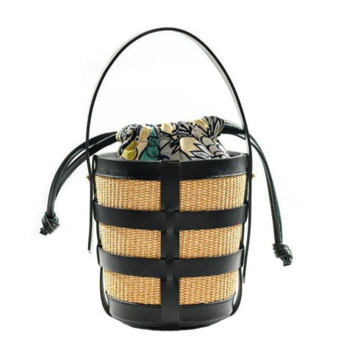 Structured bucket bag with top handle, Orion - The Holy Bag