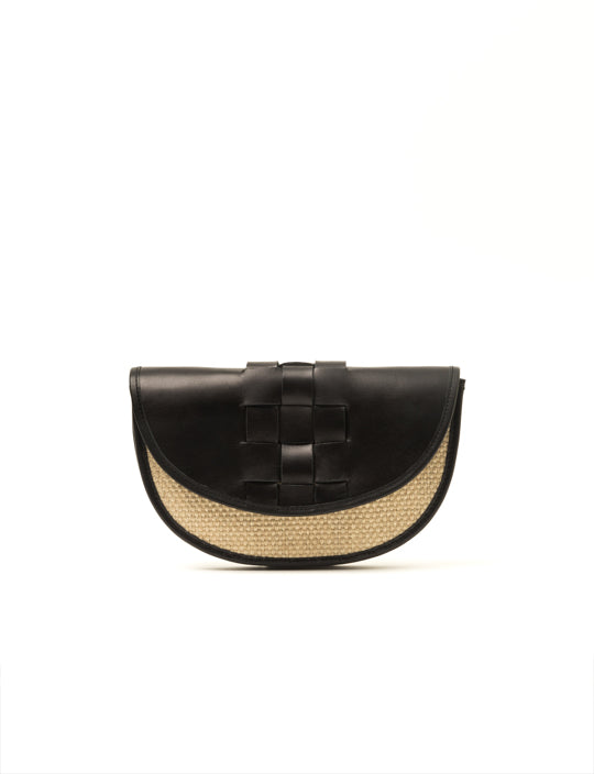 Belt and Crossbody bag in leather, Androniki - The Holy Bag