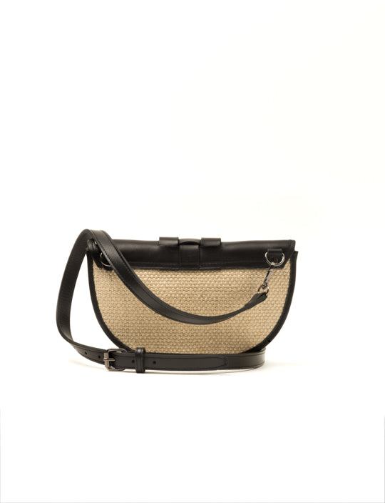Belt and Crossbody bag in leather, Androniki - The Holy Bag