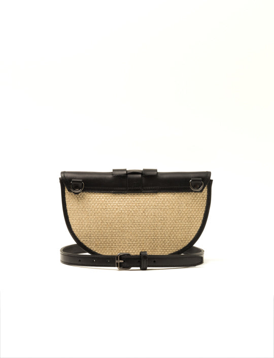 Belt and Crossbody bag in leather, Androniki - The Holy Bag