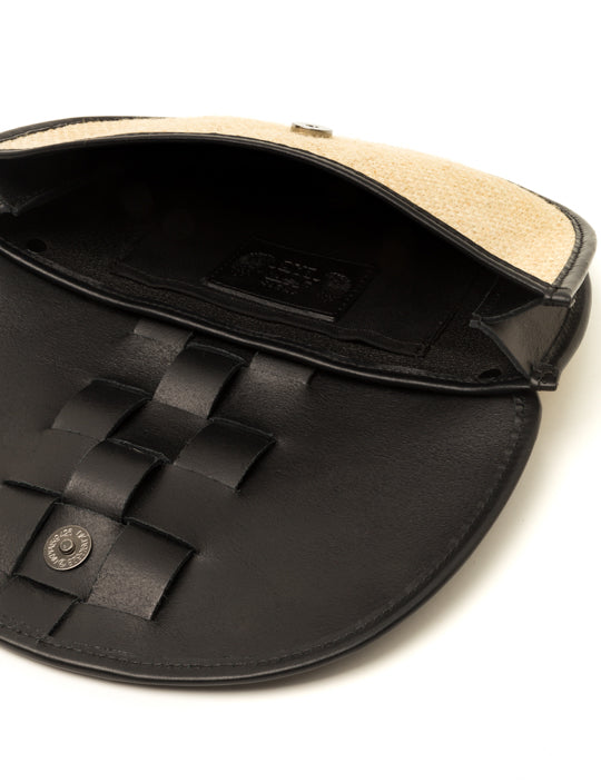 Belt and Crossbody bag in leather, Androniki - The Holy Bag